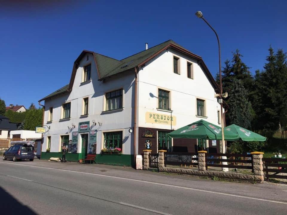 Penzion A Restaurace U Cervinku Cista u Horek Kültér fotó